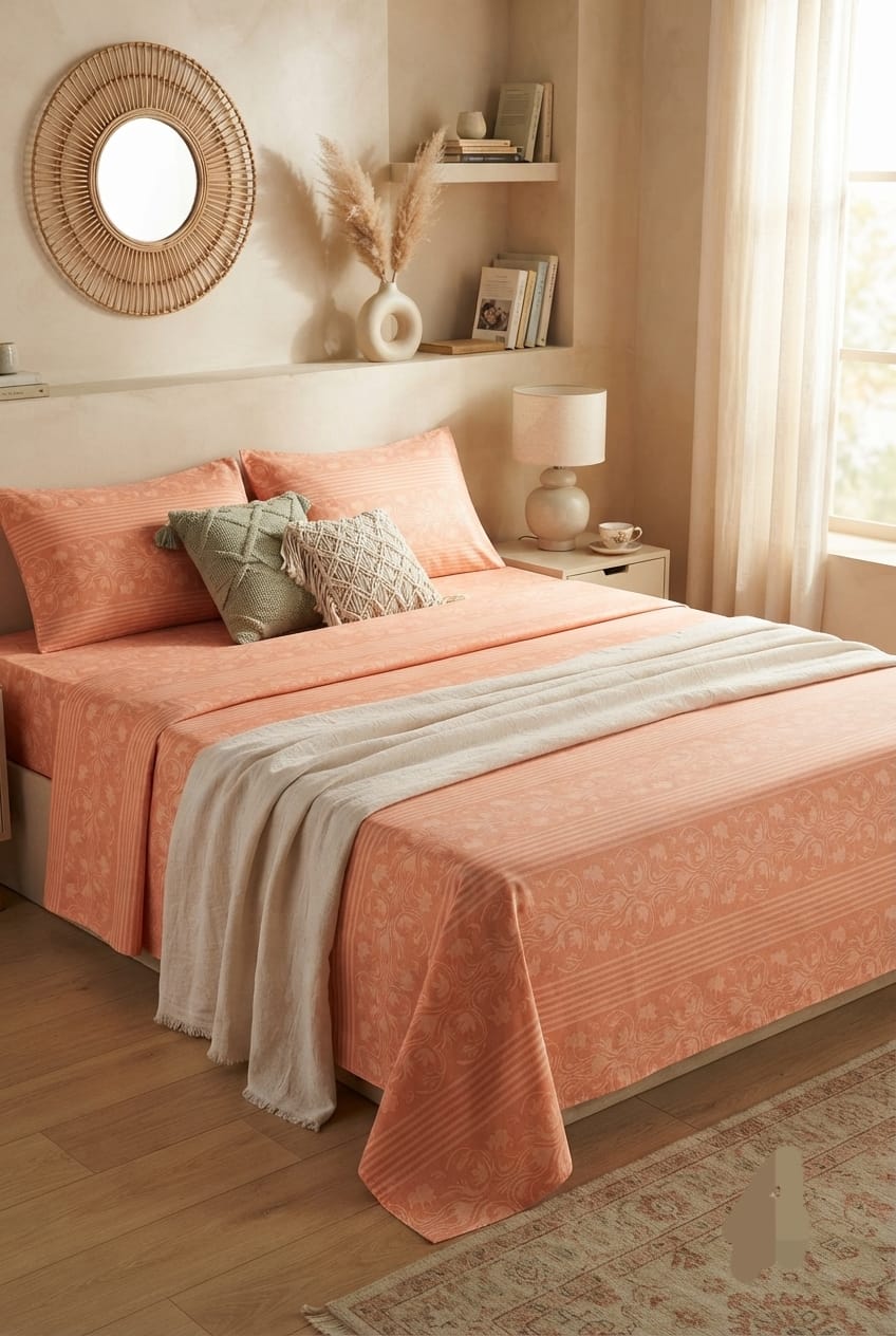 Popular Printed Cotton Bed Sheet