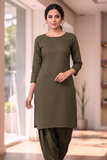 Sapphire Unstitched Plaino Linen ST 2pc