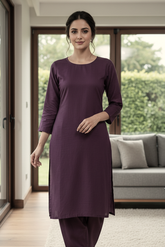 Sapphire Unstitched Plaino Khaddar ST 2pc