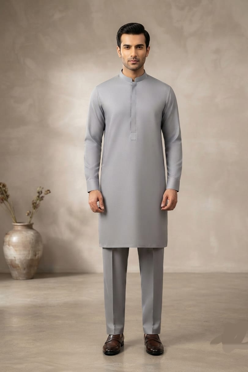 Nishat Men's Unstitched Wash & Wear