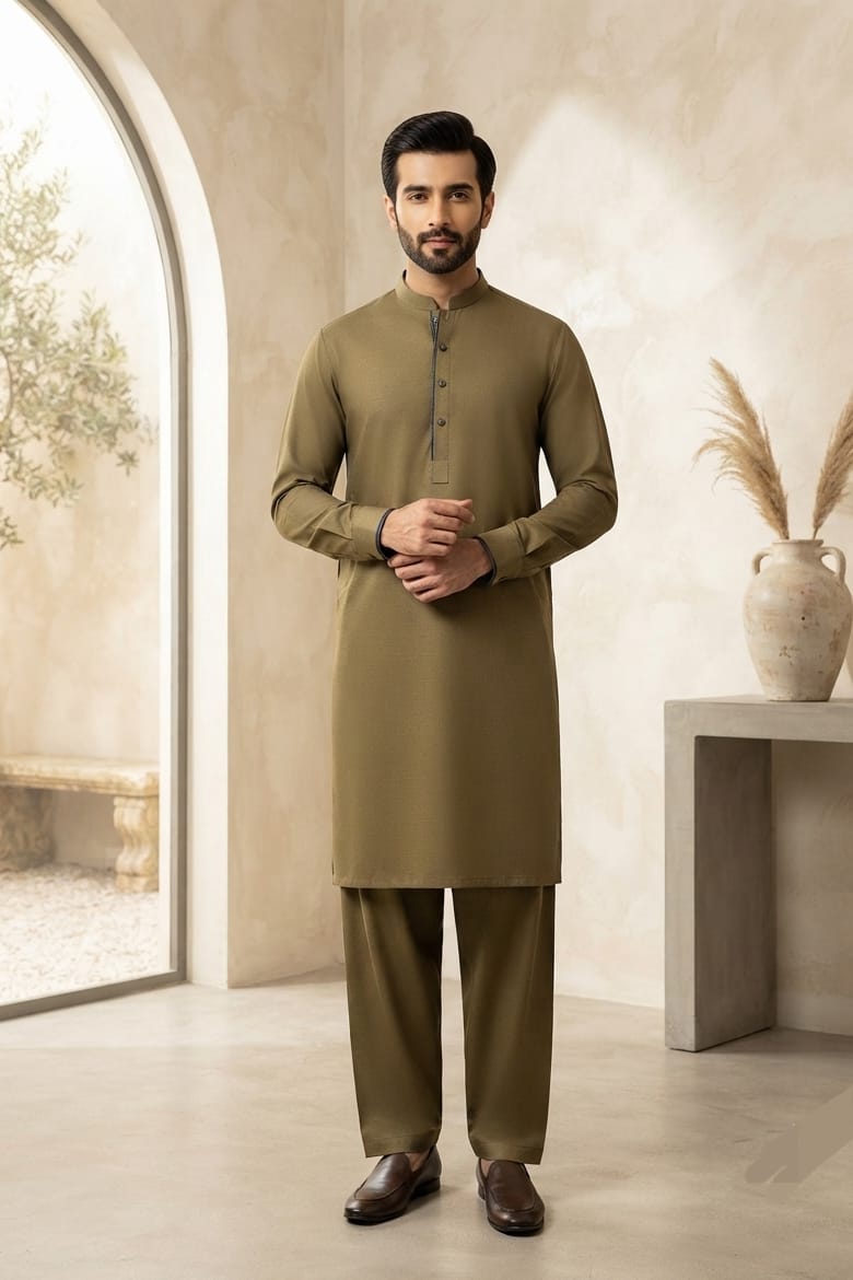Sapphire Men's Unstitched Wash & Wear