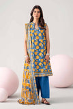 Nishat Unstitched Printed Viscose 3pc