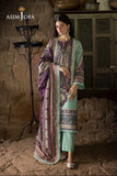 Asim Jofa Unstitched Printed Khaddar 3pc
