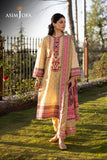 Asim Jofa Unstitched Printed Khaddar 3pc
