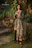 Asim Jofa Unstitched Printed Khaddar 3pc