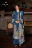 Asim Jofa Unstitched Printed Khaddar 3pc