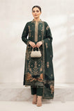 Noor jahan Mashriq Unstitched Embroidered Wool 3pc