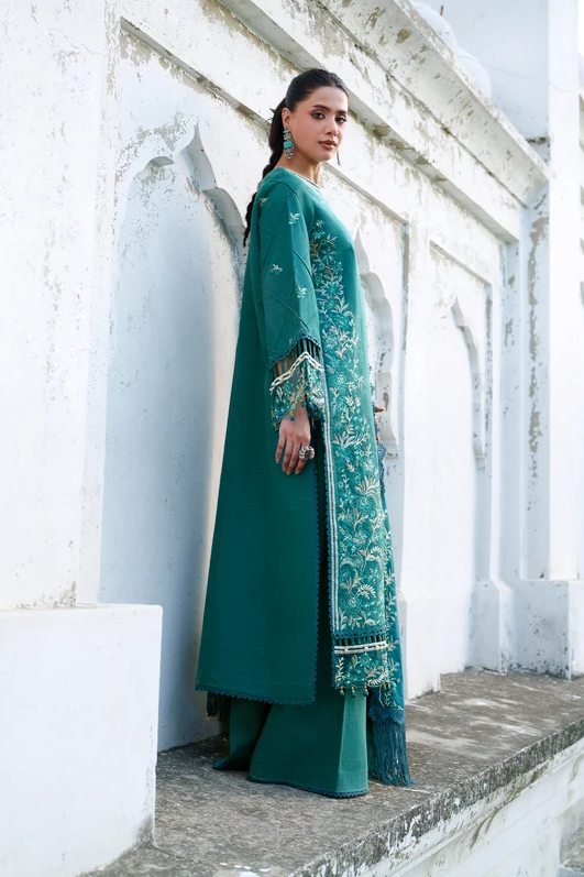Mahnur Nova Embroidered Luxury Khaddar 3pc