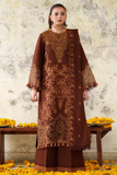 Mahnur Nova Embroidered Luxury Khaddar 3pc