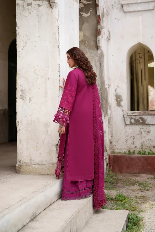 Mahnur Nova Embroidered Luxury Khaddar 3pc