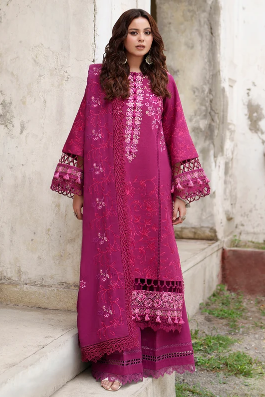 Mahnur Nova Embroidered Luxury Khaddar 3pc