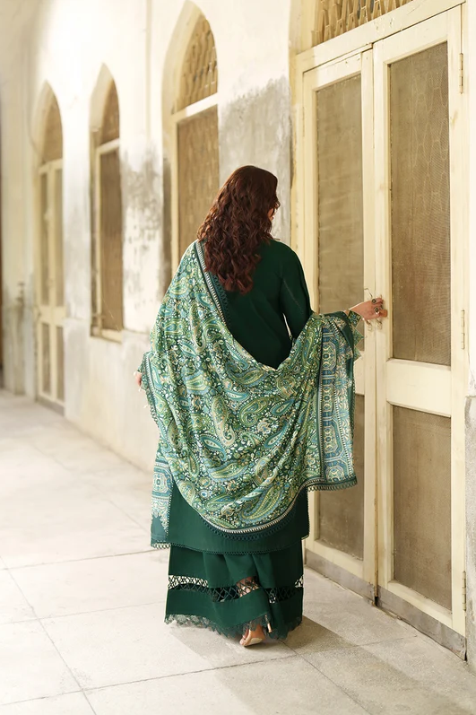 Mahnur Nova Embroidered Luxury Khaddar 3pc