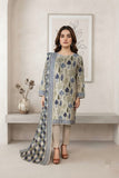 Mizaj Maha Unstitched Printed Khaddar 3pc