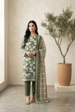 Mizaj Maha Unstitched Printed Khaddar 3pc