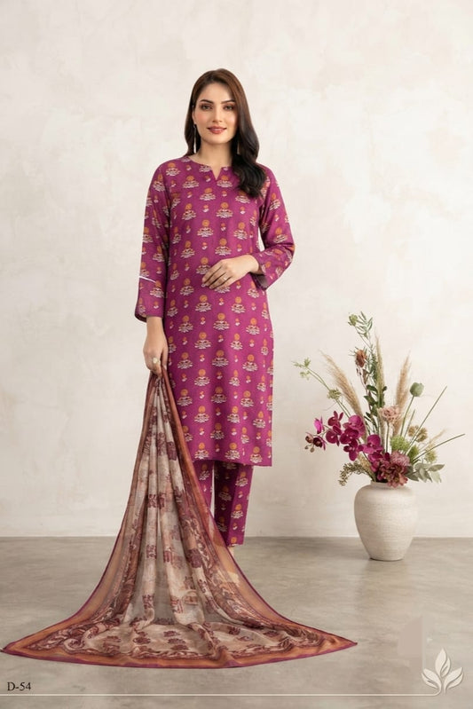 Tawakal Lirah Premiuim Stitched Printed 3pc