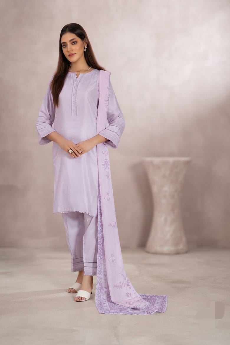 Tawakal Noori Stitched Viscose Jacquard 3pc