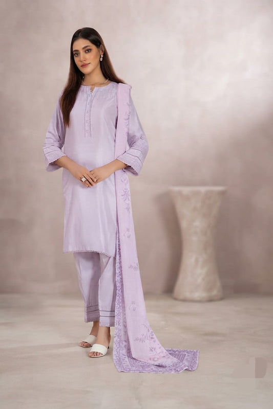 Tawakal Noori Stitched Viscose Jacquard 3pc