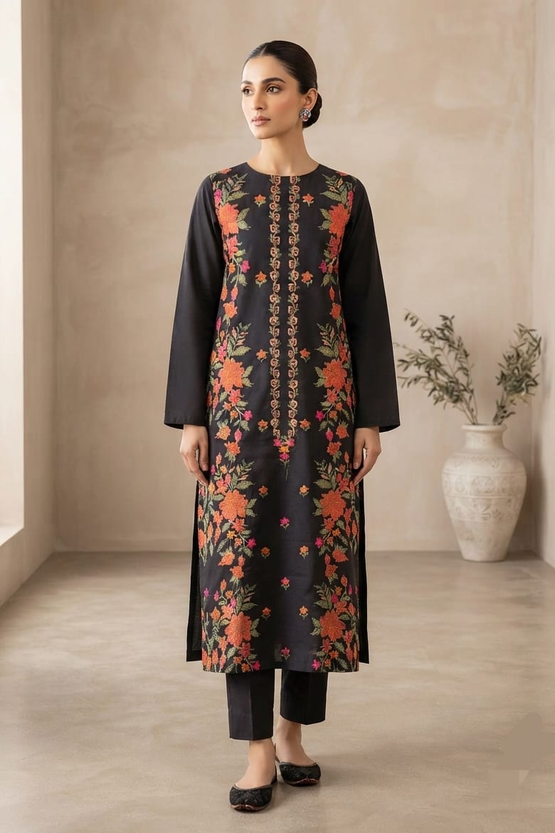 Bareeze Embroidered Karandi Unstitched ST 2pc