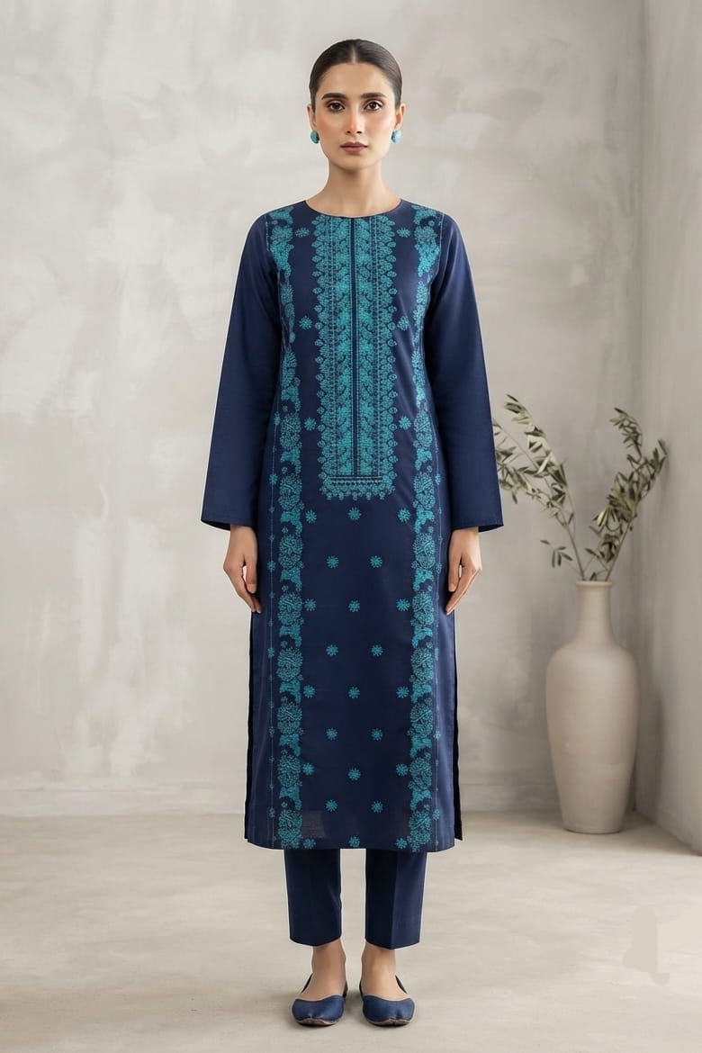 Bareeze Embroidered Karandi Unstitched ST 2pc