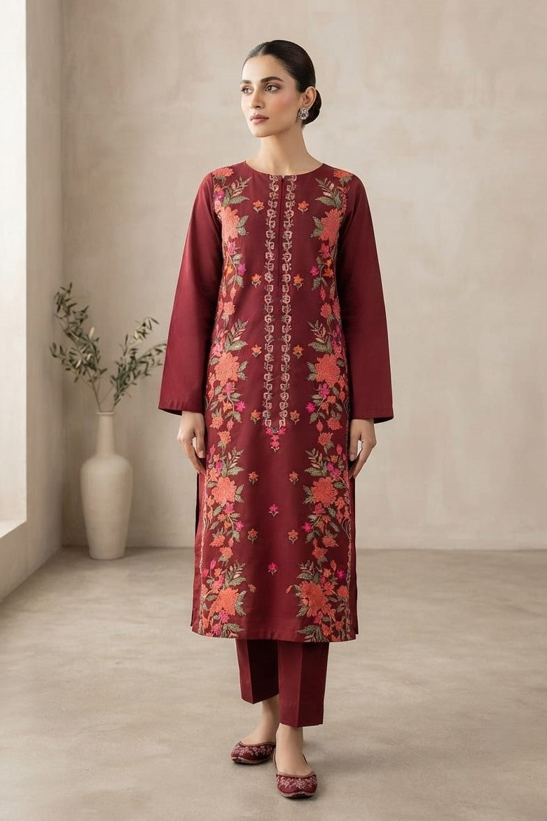 Bareeze Embroidered Karandi Unstitched ST 2pc