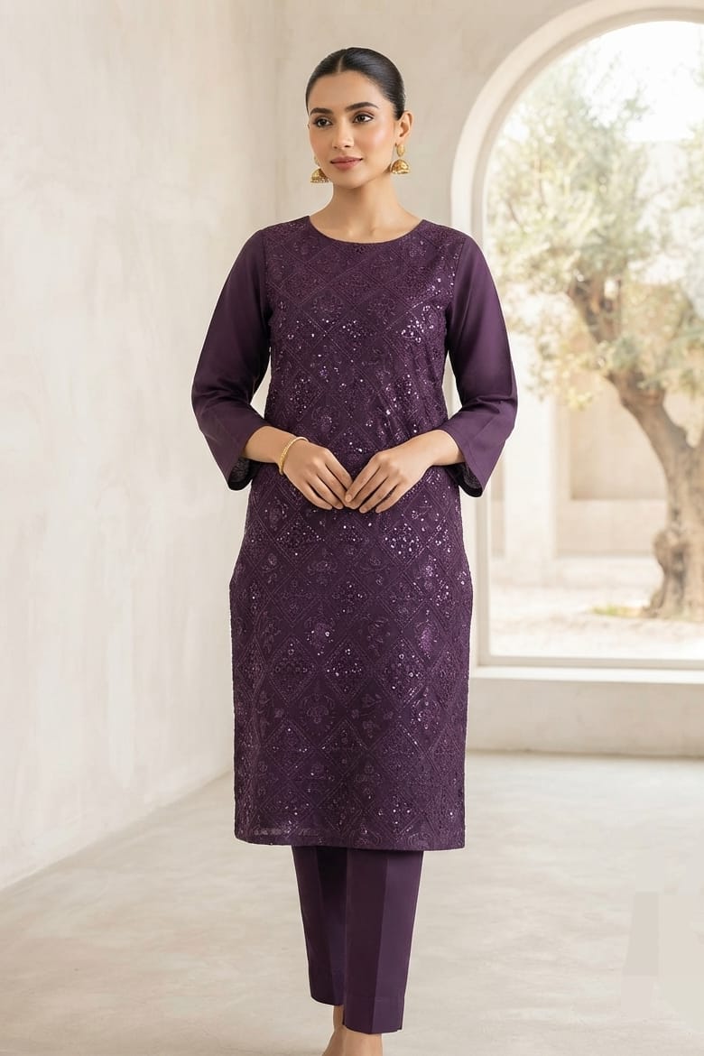 Bareeze Embroidered Karandi Unstitched ST 2pc
