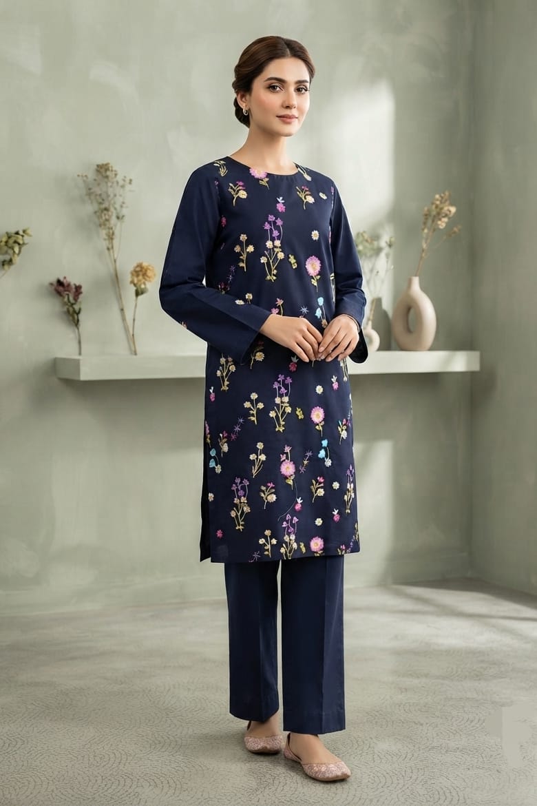 Bareeze Embroidered Karandi Unstitched ST 2pc