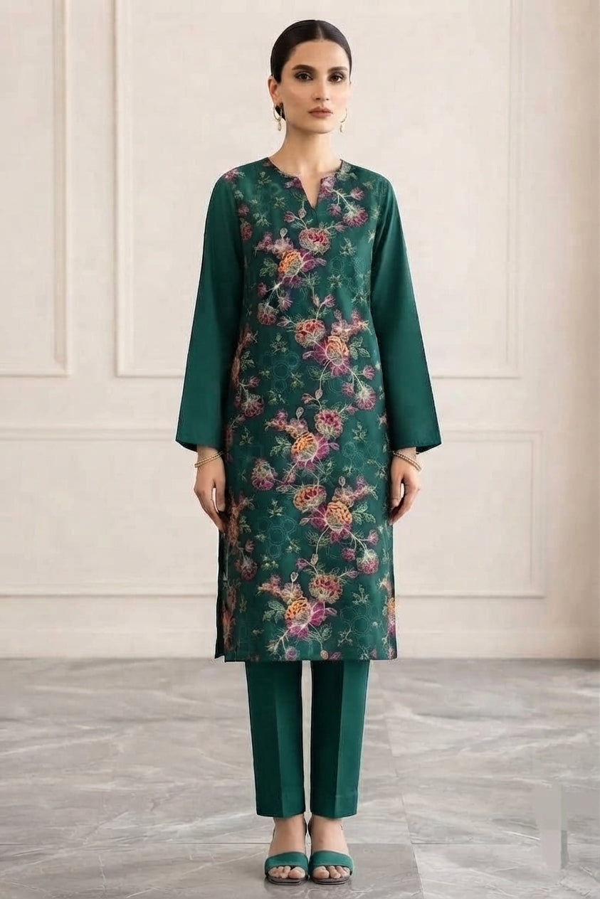 Bareeze Embroidered Karandi Unstitched ST 2pc