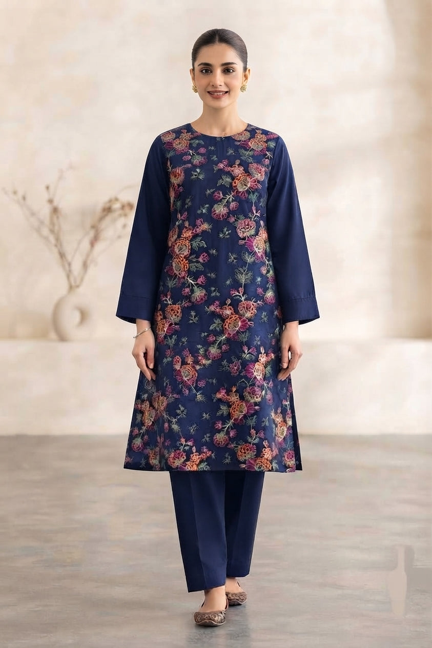 Bareeze Embroidered Karandi Unstitched ST 2pc