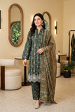 Tawakal Zaina Unstitched Embroidered Cotton 3pc
