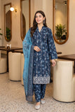 Tawakal Zaina Unstitched Embroidered Cotton 3pc