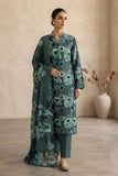 Tawakal Zeenat Linen Cotton Stitched Embroidered 3pc