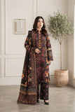 Johra Roha Unstitched Embroidered Staple Slub 3pc
