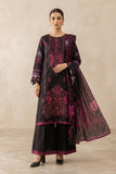 Johra Roha Unstitched Embroidered Staple Slub 3pc