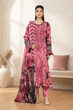 Johra Roha Unstitched Embroidered Staple Slub 3pc