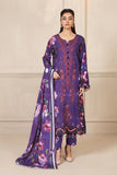 Johra Roha Unstitched Embroidered Staple Slub 3pc