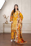 Johra Roha Unstitched Embroidered Staple Slub 3pc