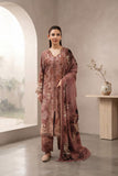 Johra Rohani Unstitched Embroidered Staple Slub 3pc