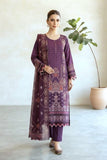 Johra Aseela Unstitched Embroidered Resham Karandi 3pc