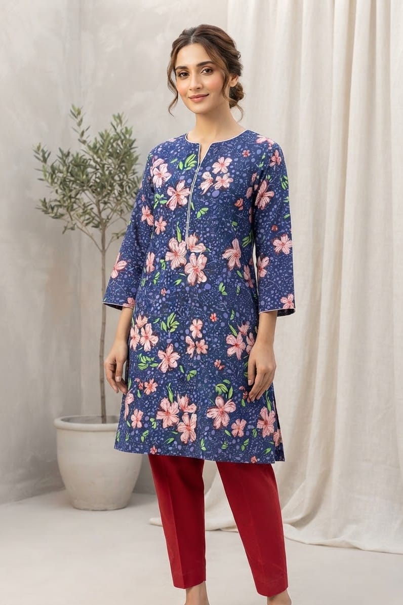 Mix Brand Unstitched Printed Khaddar ST 2pc