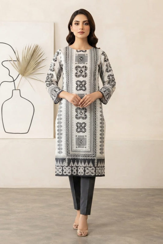 Mix Brand Unstitched Printed Khaddar ST 2pc