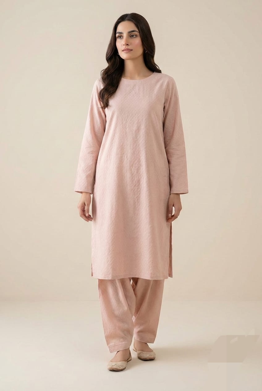 Sapphire Unstitched Plaino Khaddar ST 2pc