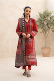 Gul Ahmed Unstitched Printed Khaddar 3pc