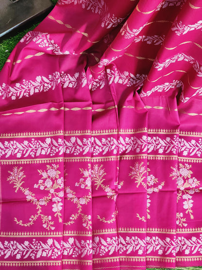 Sapphire Jacquard Unstitched Lawn 3pc - Branded Cut Pieces