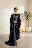 Premium Unstitched Embroidered Velvet 3pc