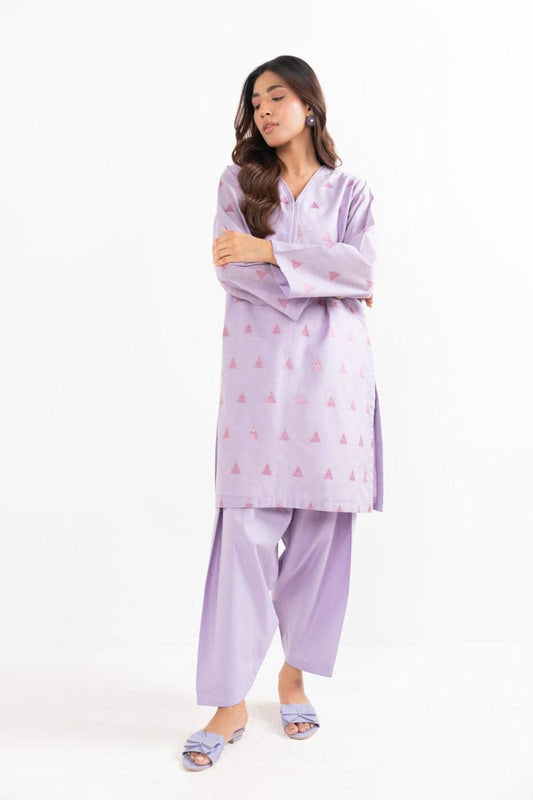 Al Karam Stitched Printed Lawn ST 2pc