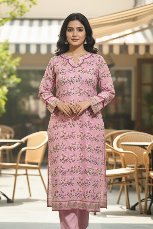 Almeera Stitched Printed Lawn ST 2pc