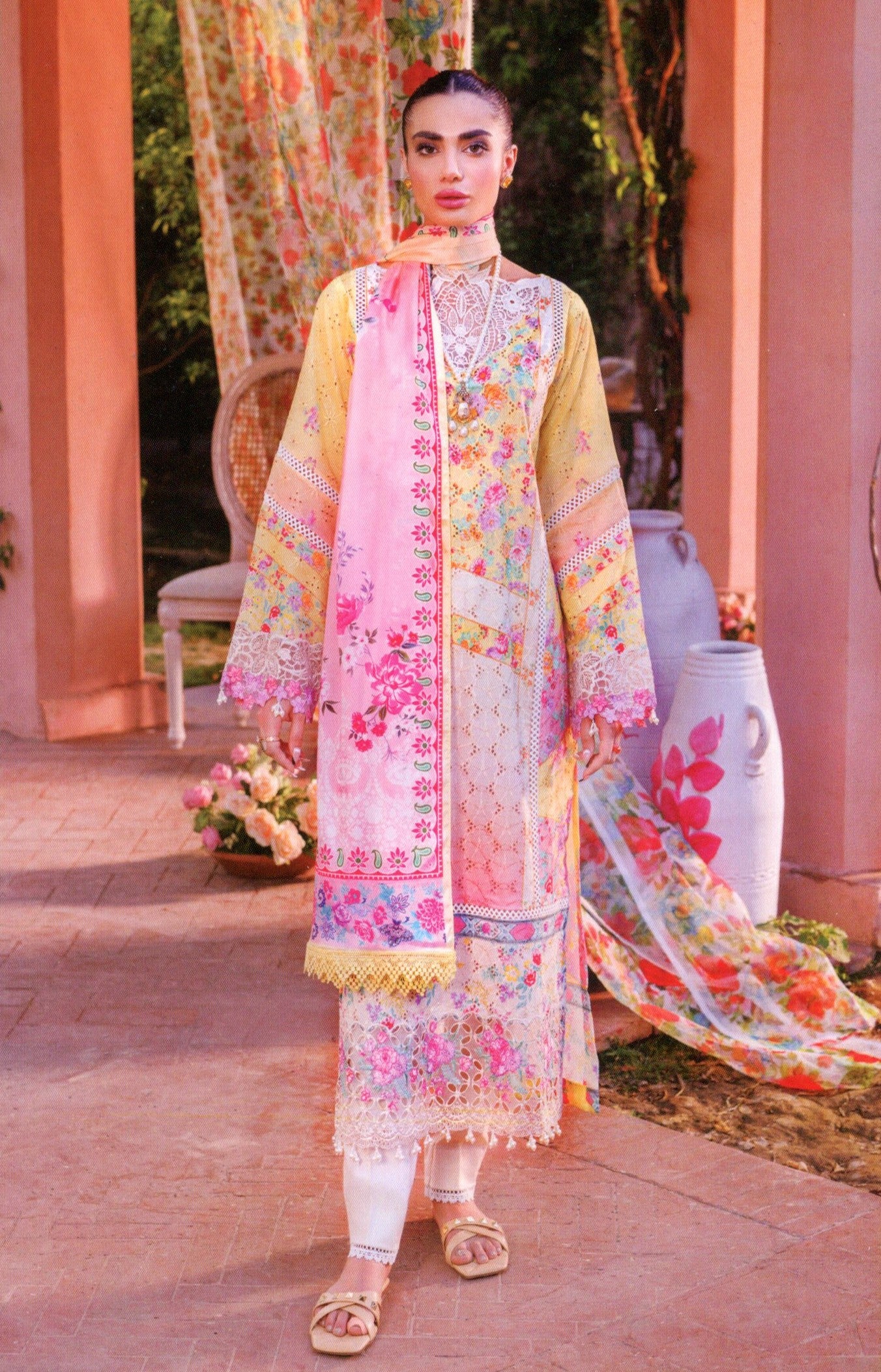 RajBari Embroidered Lawn Collection 3pc