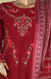 Bin Saeed Stitched Embroidered Khaddar 3pc