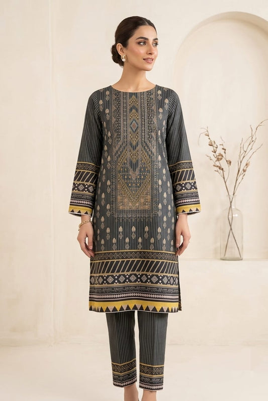 Cross Stitch Printed Lawn Unstitched Shirt