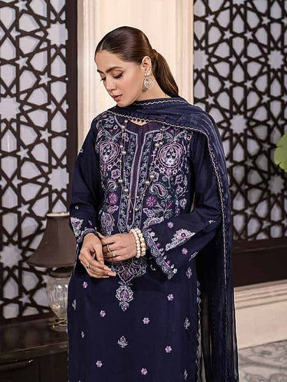 Rajis Luxur Collection Lawn Collection 3pc - Branded Cut Pieces